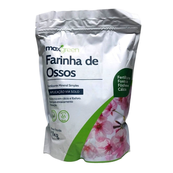 Kit de Adubos Torta de Mamona + Farinha de Ossos