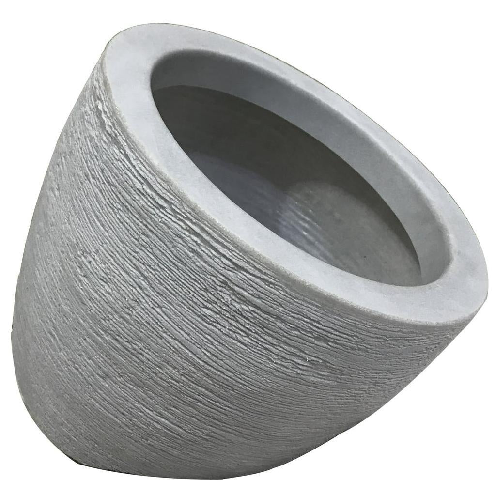 Vaso Deitado para Paisagismo em Gramas e Corrente de Calha