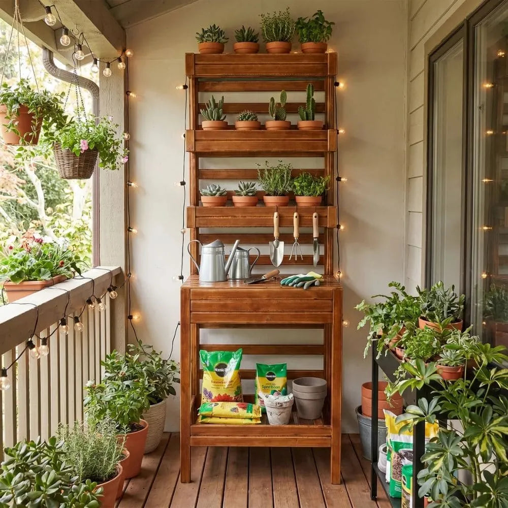Mesa Bancada Vertical para Jardinagem