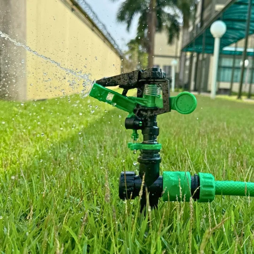 Aspersor Setorial de Impulso para Irrigação de Jardim