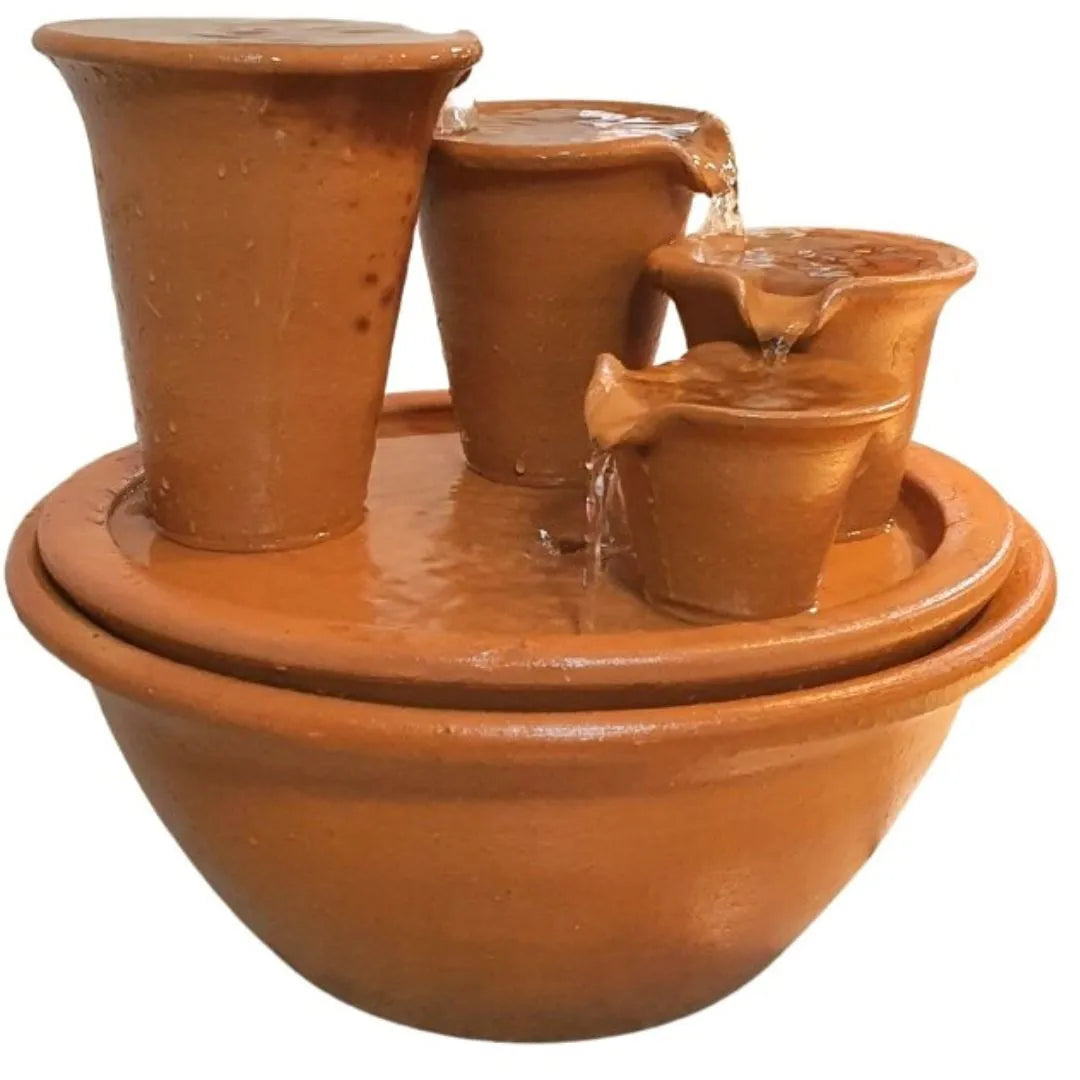 Fonte de Água de Cerâmica com Bomba Submersa