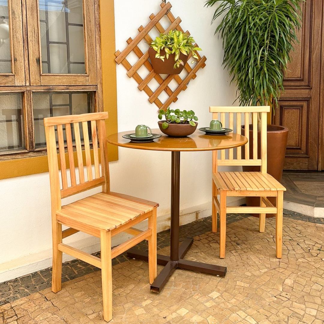 Cadeira Mineira de Madeira Maciça