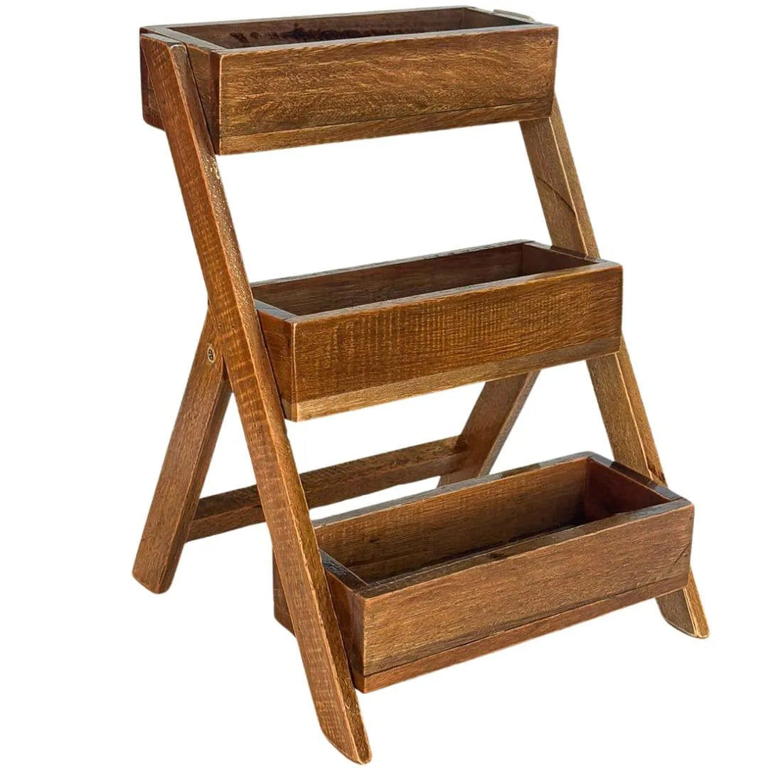 Suporte Vertical para Vasos de Suculenta