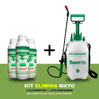Kit Elimina Mato com Pulverizador Manual