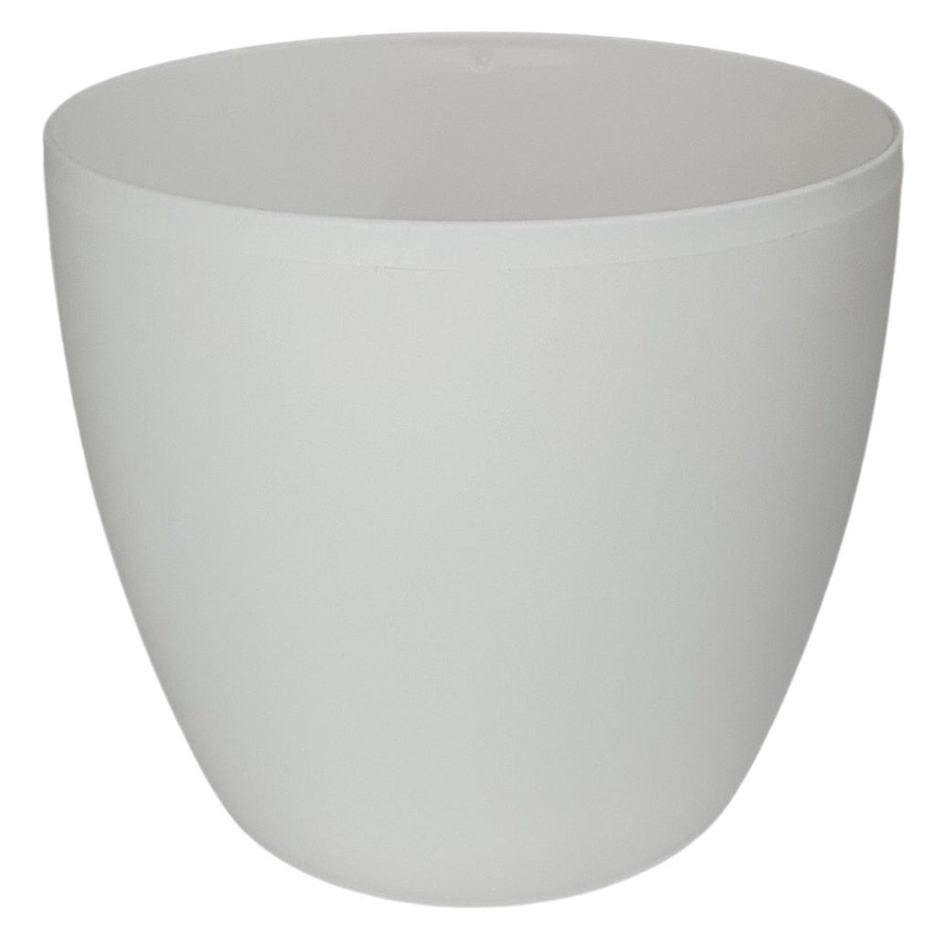 Vaso Cachepot Redondo em Polipropileno 15x12,5cm