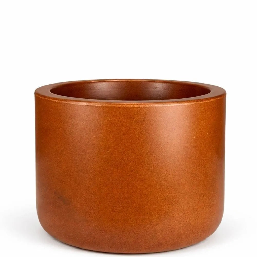 Vaso Cilíndrico Linha Doha em Polietileno