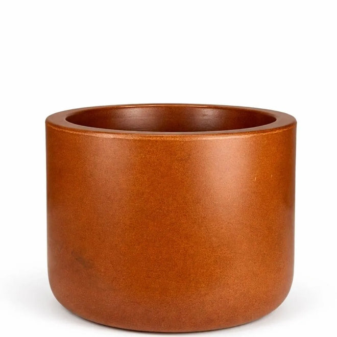 Vaso Cilíndrico Linha Doha em Polietileno