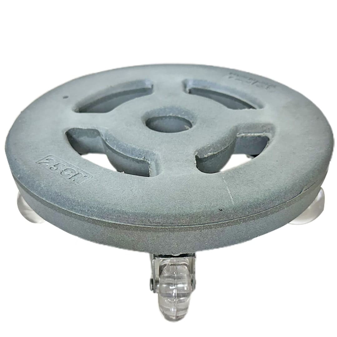 Suporte com Rodas de Silicone para Vasos Redondos