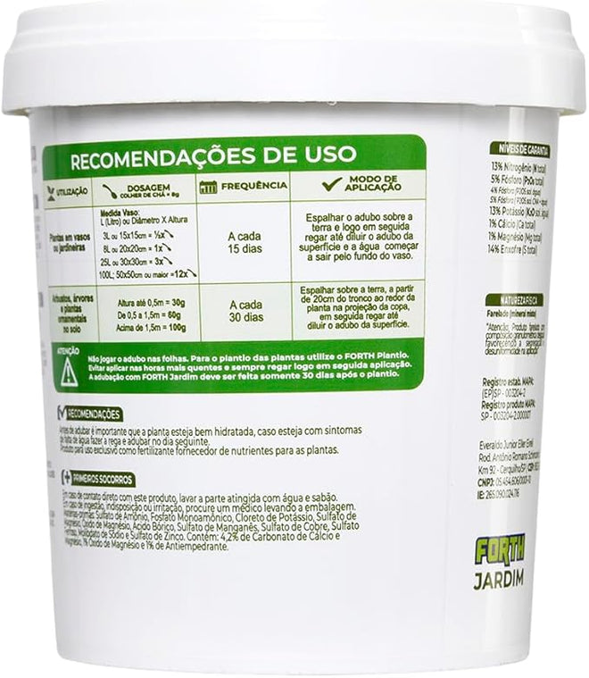 Forth Adubo Jardim 400g