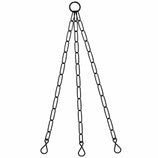 Kit com 12 Correntes Triplas Para Vasos Suspensos