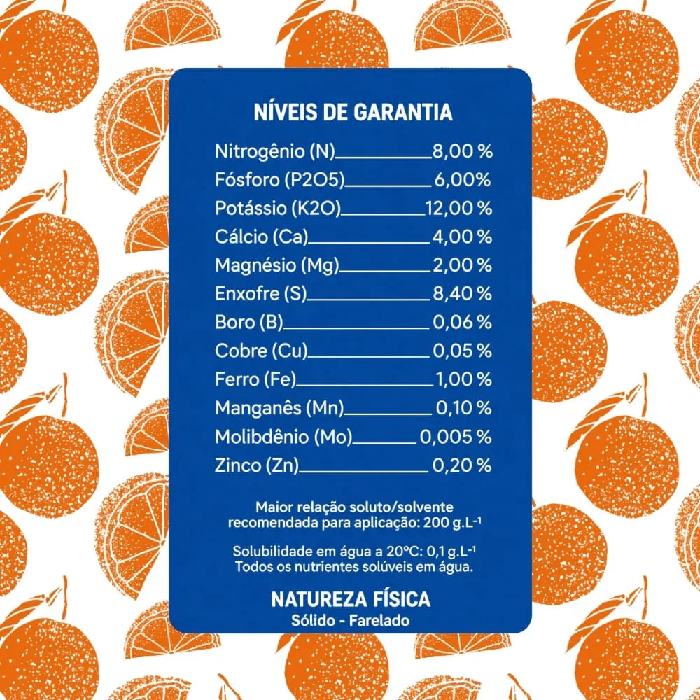 Adubo Para Frutas Fertilizante Avena 3kg