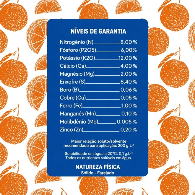 Adubo Para Frutas Fertilizante Avena 3kg