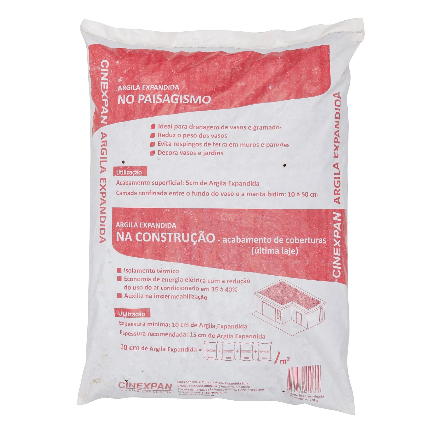 Argila Expandida 10kg