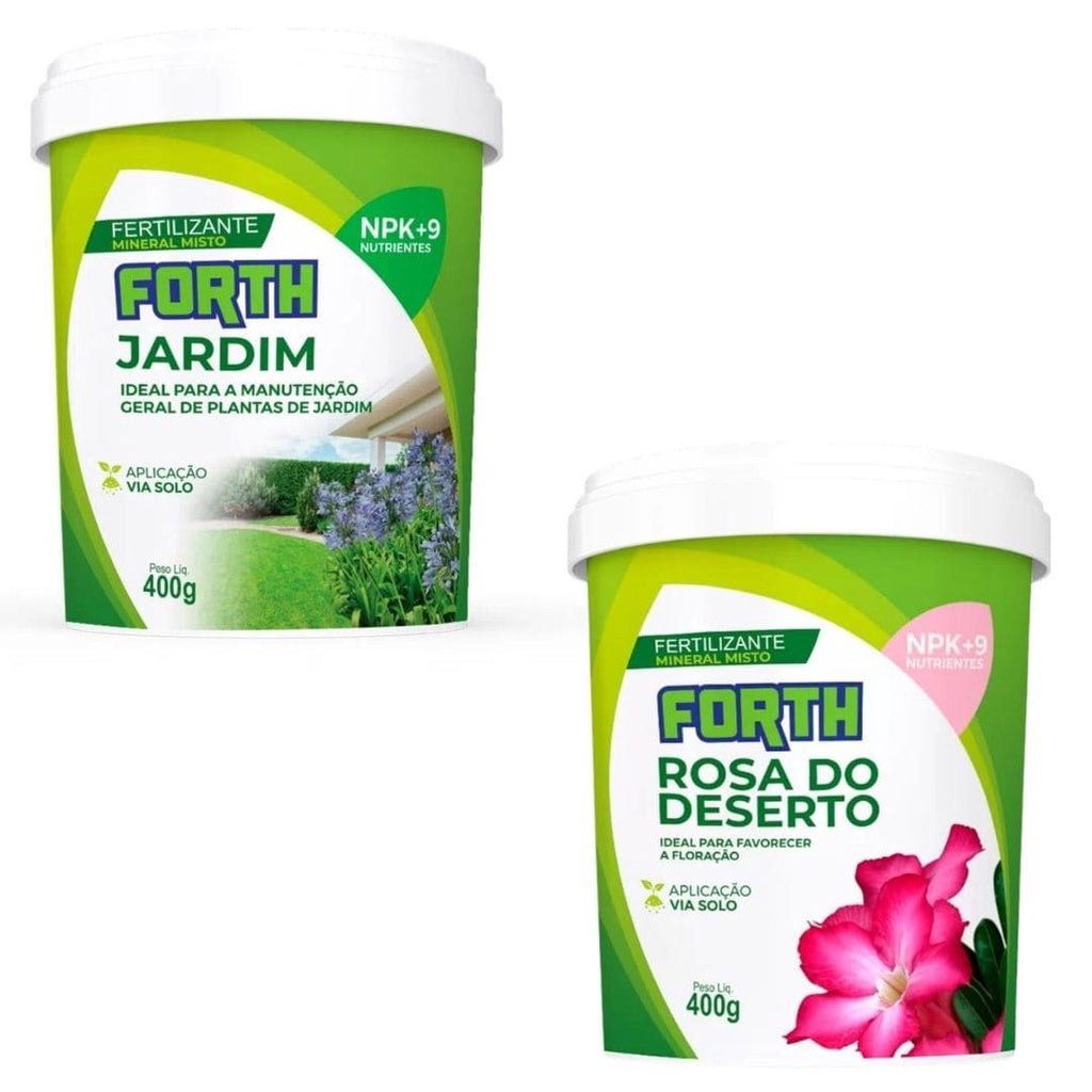 Kit Adubo Forth Jardim + Forth Rosa do Deserto