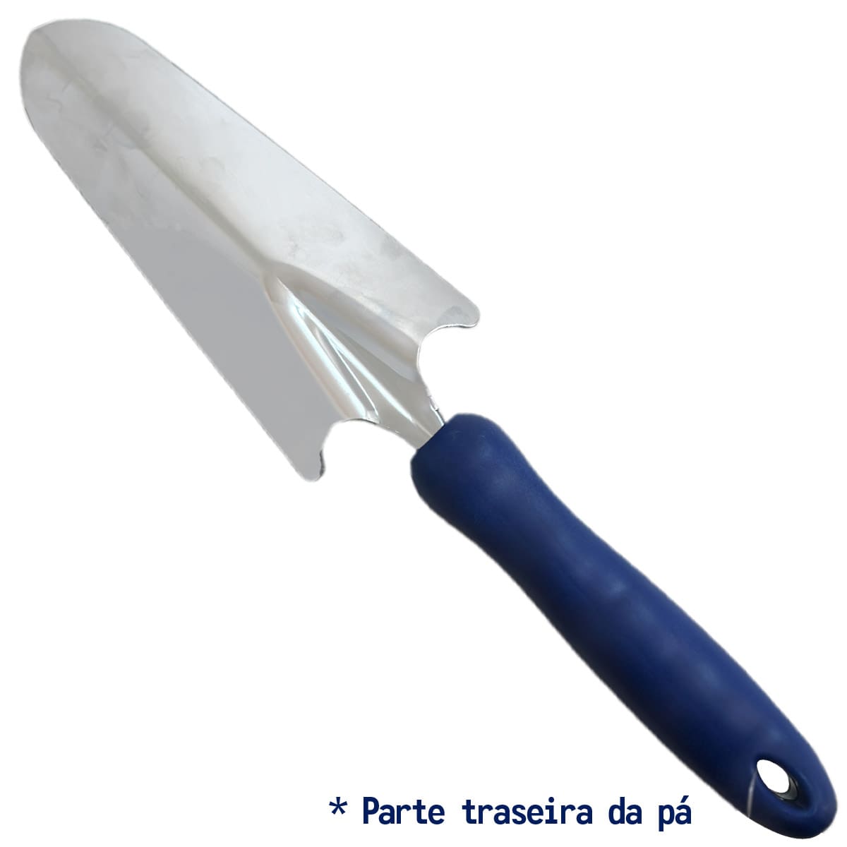 Pá de Jardim Estreita em Aço Inox com Medidor