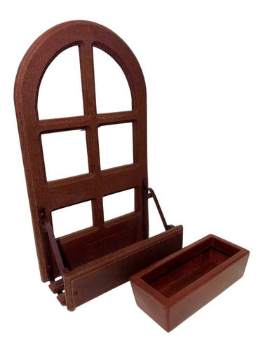 Painel Jardineira Colonial para Parede em Polietileno 77x43cm