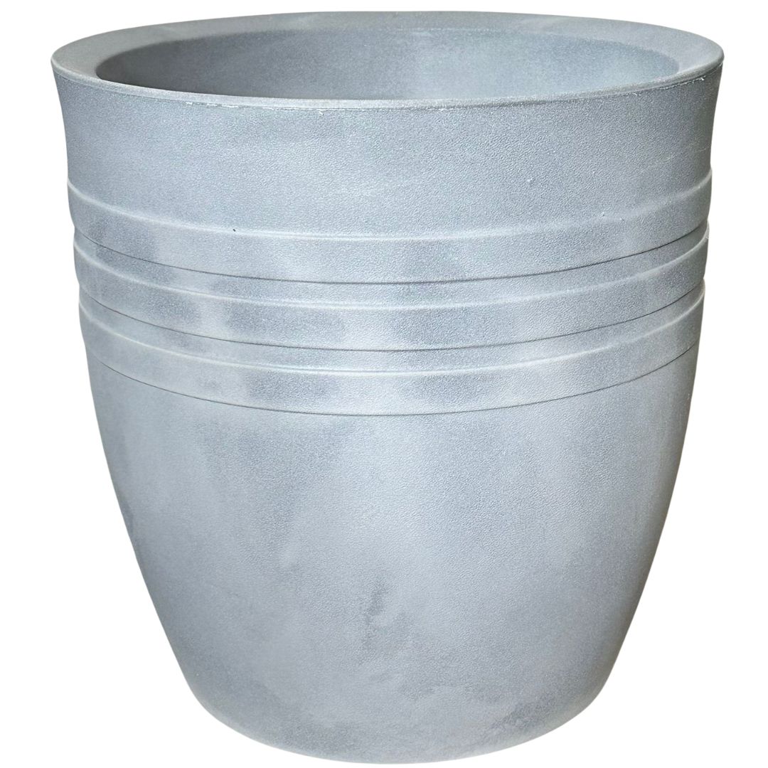 Vaso Mônaco Texturizado em Polietileno