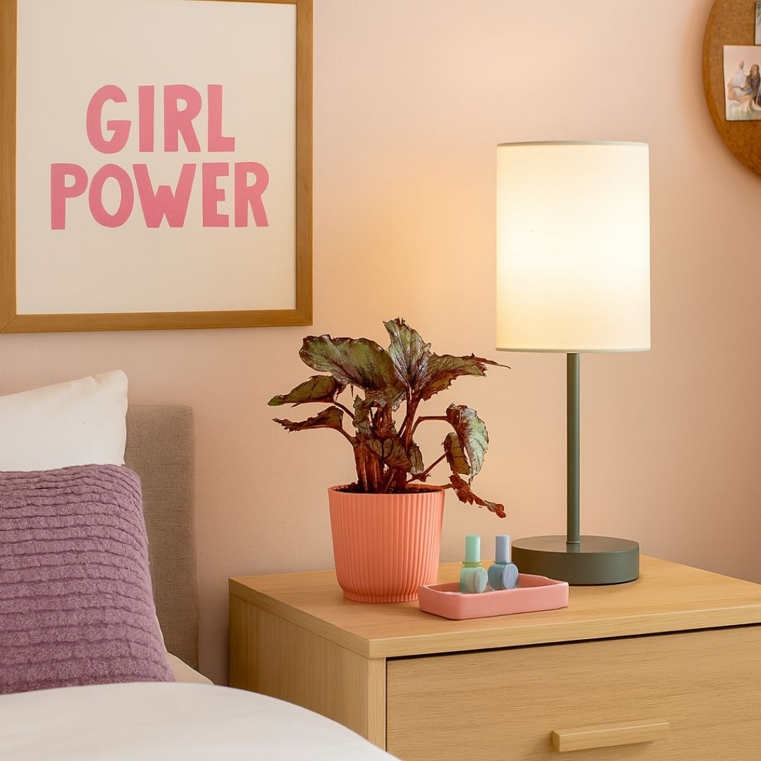 Vaso Cachepot Okla em Polipropileno 10x8cm