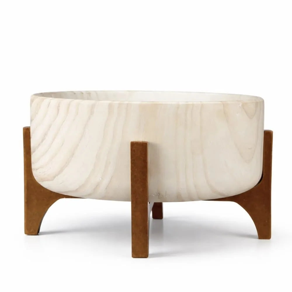 Vaso Bacia Linha Genebra com Suporte de Madeira