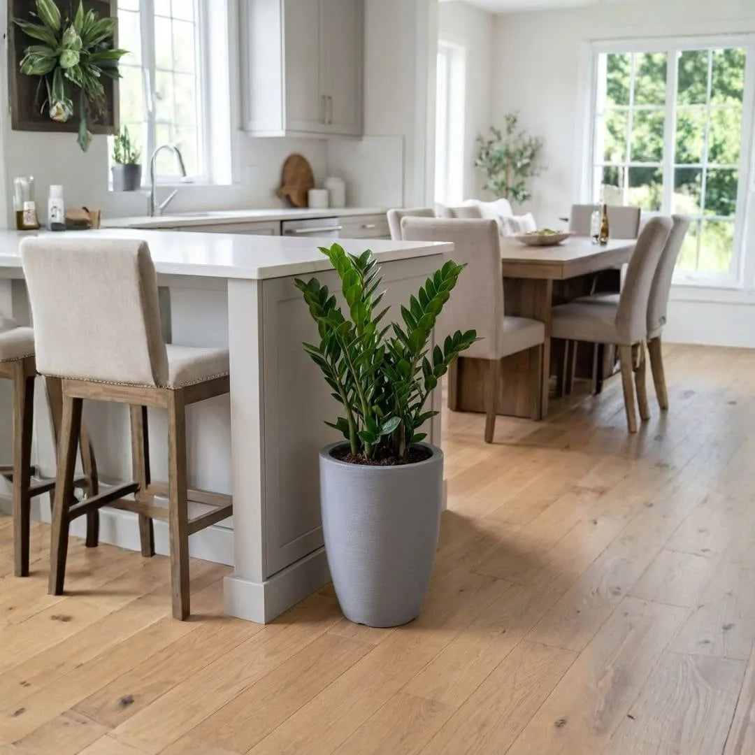 Vaso Pequim em Polietileno Texturizado 41x32cm