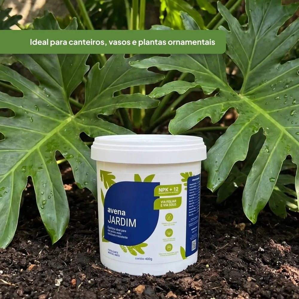 Adubo  Para Plantas Fertilizante Avena Jardim 400g