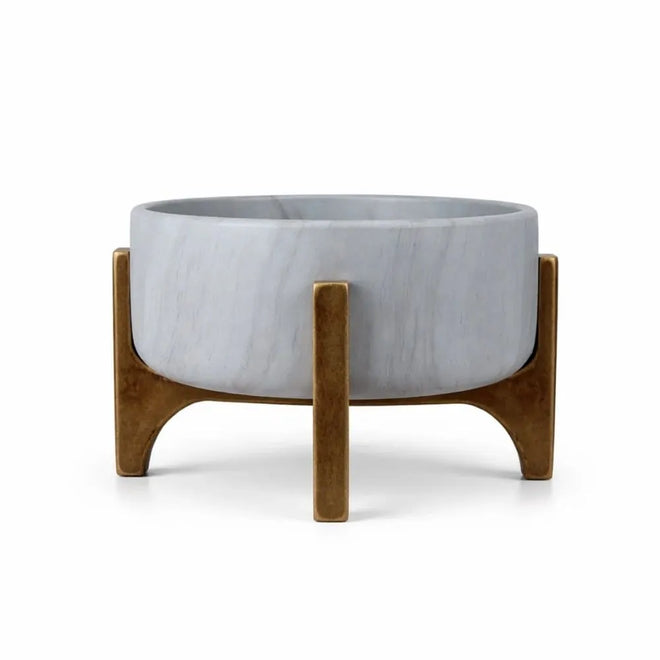 Vaso Bacia Linha Genebra com Suporte de Madeira