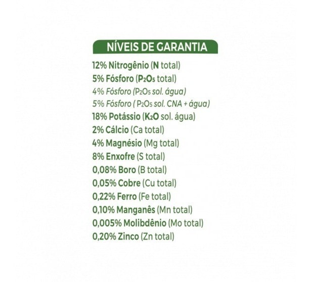Forth Adubo para Coqueiros 3kg