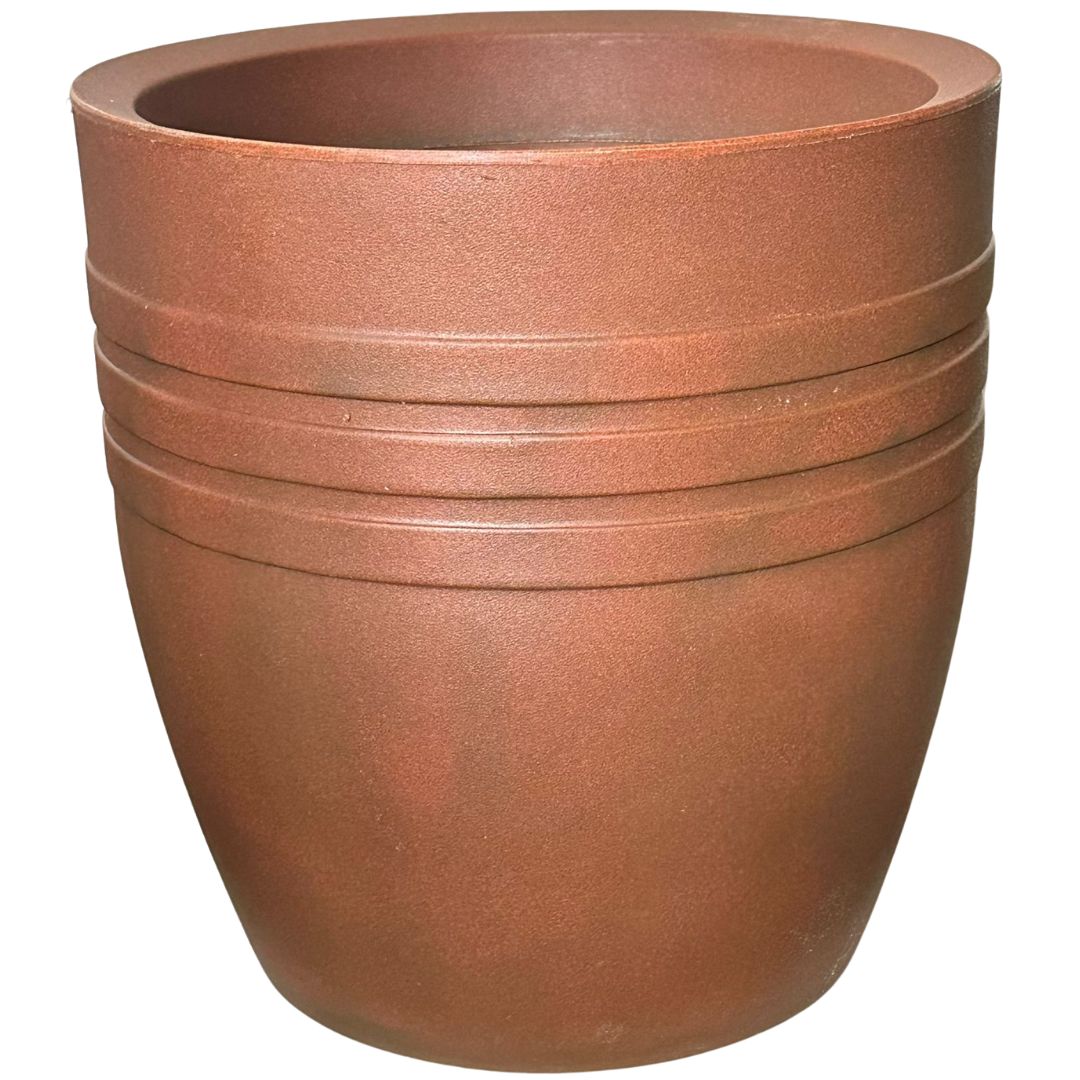 Vaso Mônaco Texturizado em Polietileno