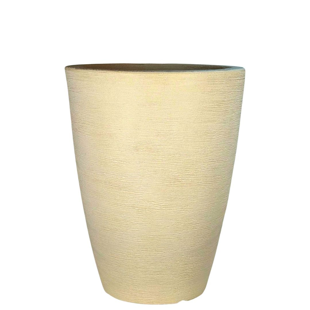 Vaso Pequim em Polietileno Texturizado 30x24cm