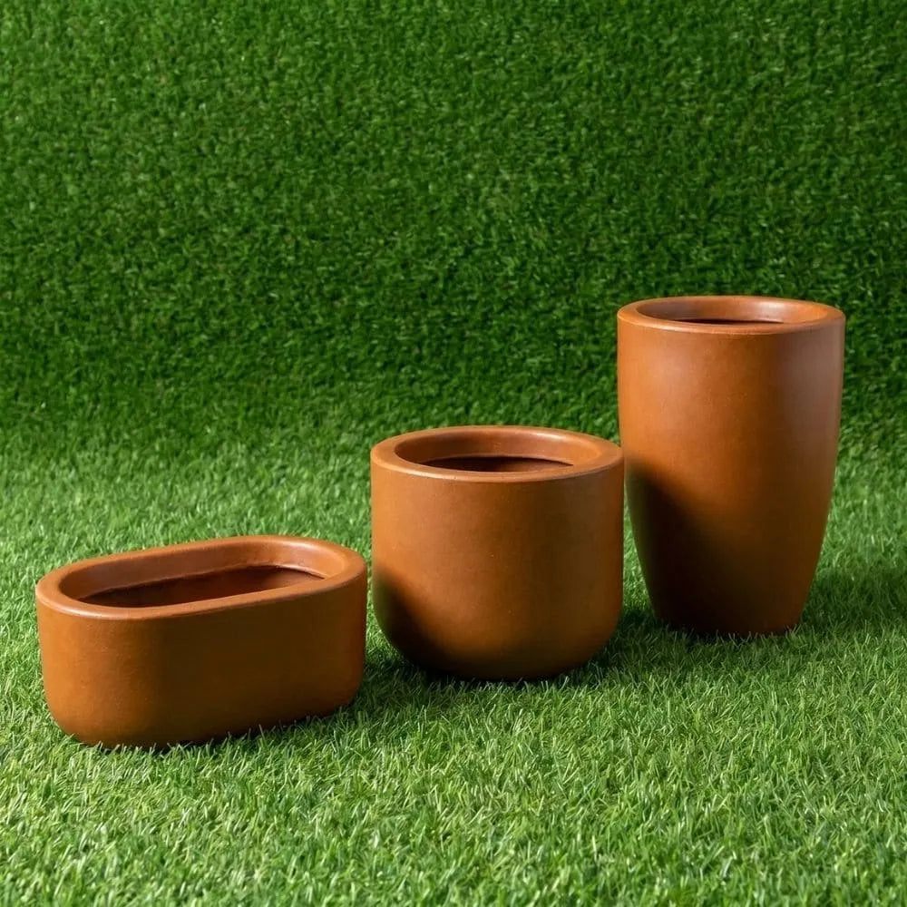 Kit 3 Vasos em Polietileno Doha e Pequim