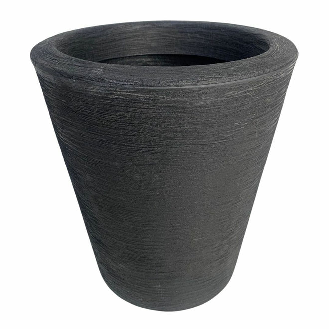 Kit Vaso em Polietileno 38x33cm + Suporte com Rodas