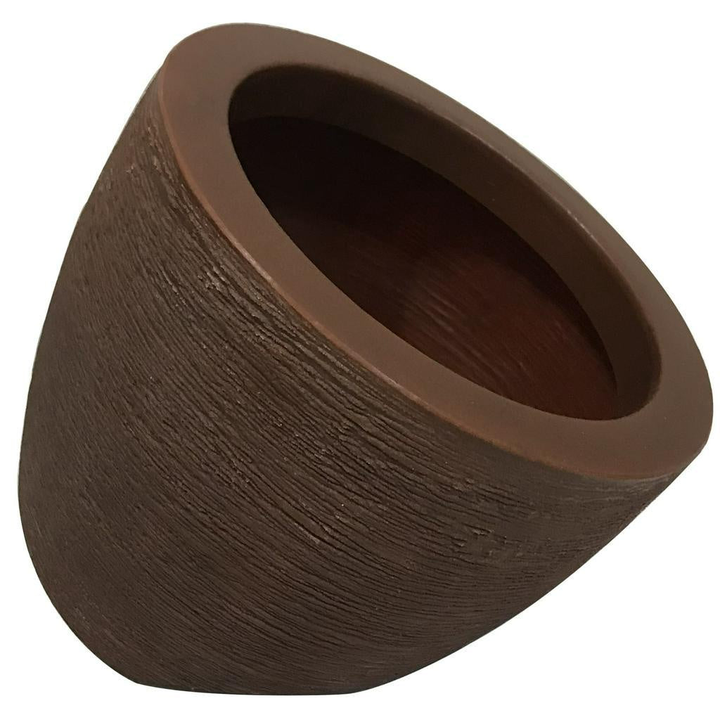 Vaso Deitado para Paisagismo em Gramas e Corrente de Calha