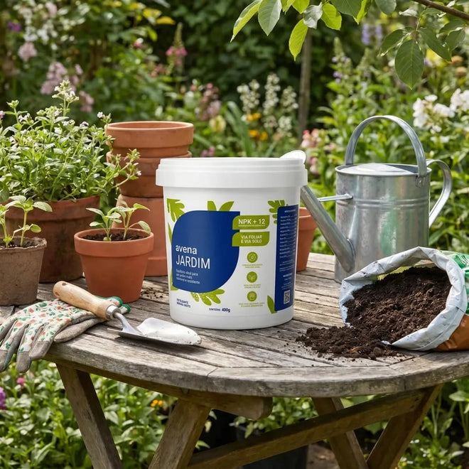 Adubo  Para Plantas Fertilizante Avena Jardim 400g
