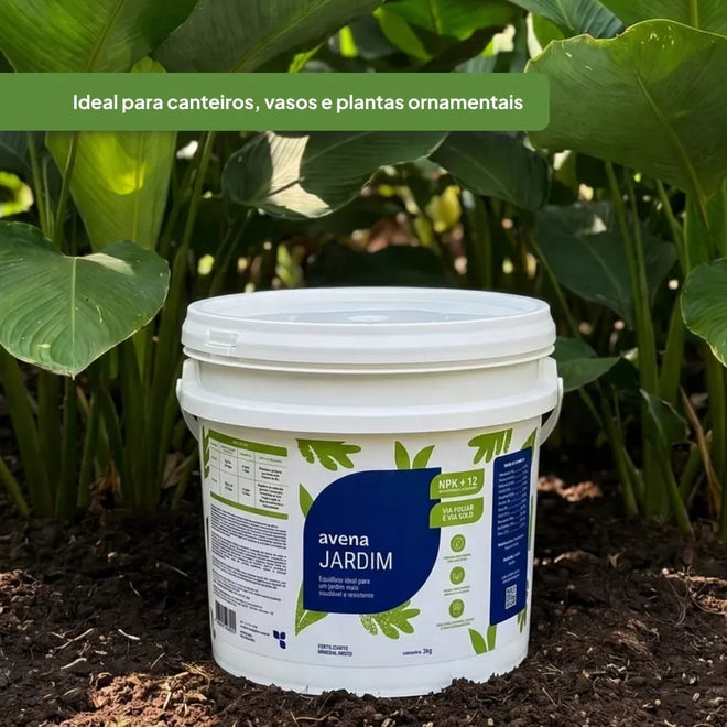 Adubo Para Plantas Fertilizante Avena Jardim 3kg