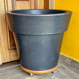 Suporte com Rodas de Silicone para Vasos Redondos