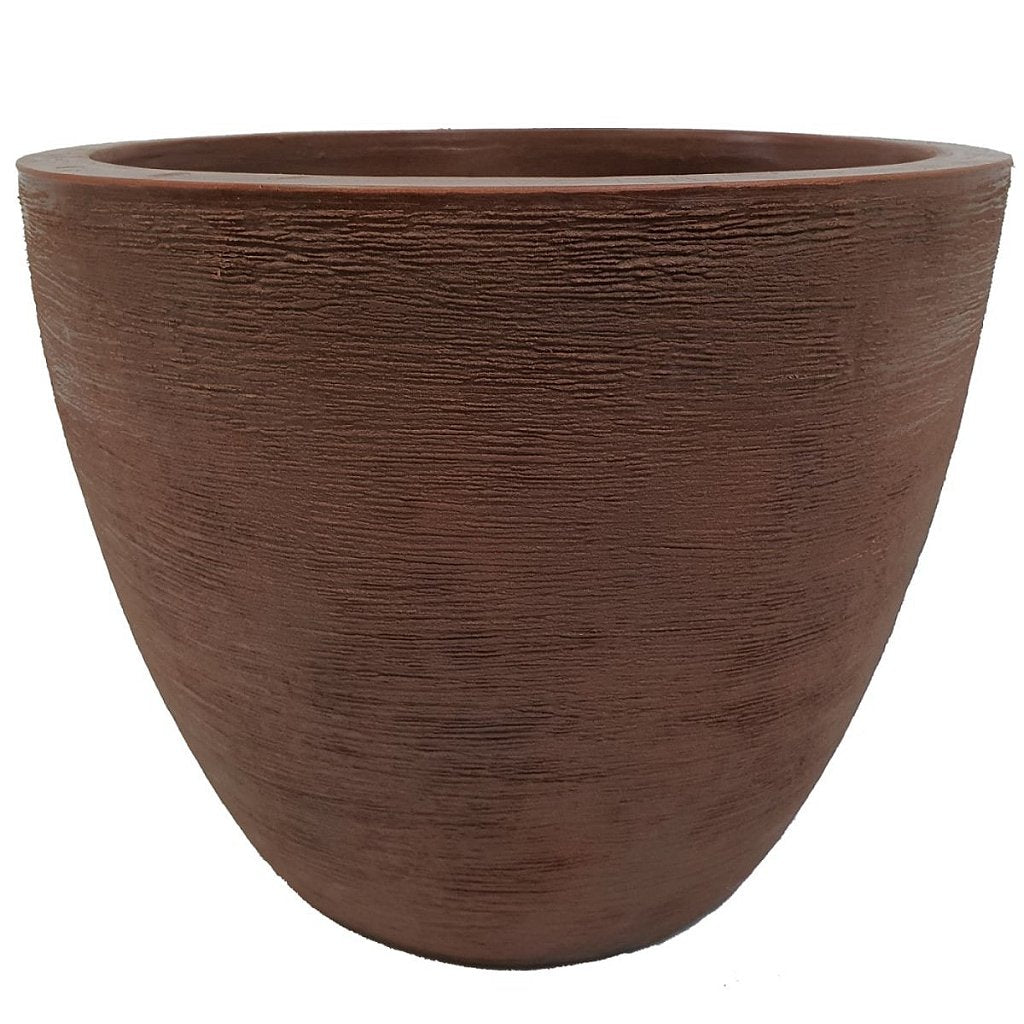 Vaso Berlim Texturizado em Polietileno - Tamanhos Grandes