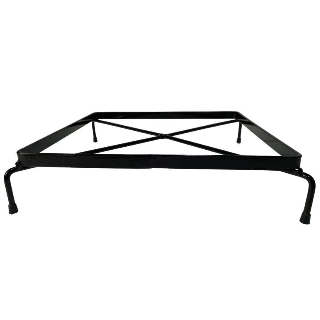 Suporte de Ferro Rasteiro Quadrado