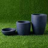 Kit 3 Vasos Texturizados Pequenos