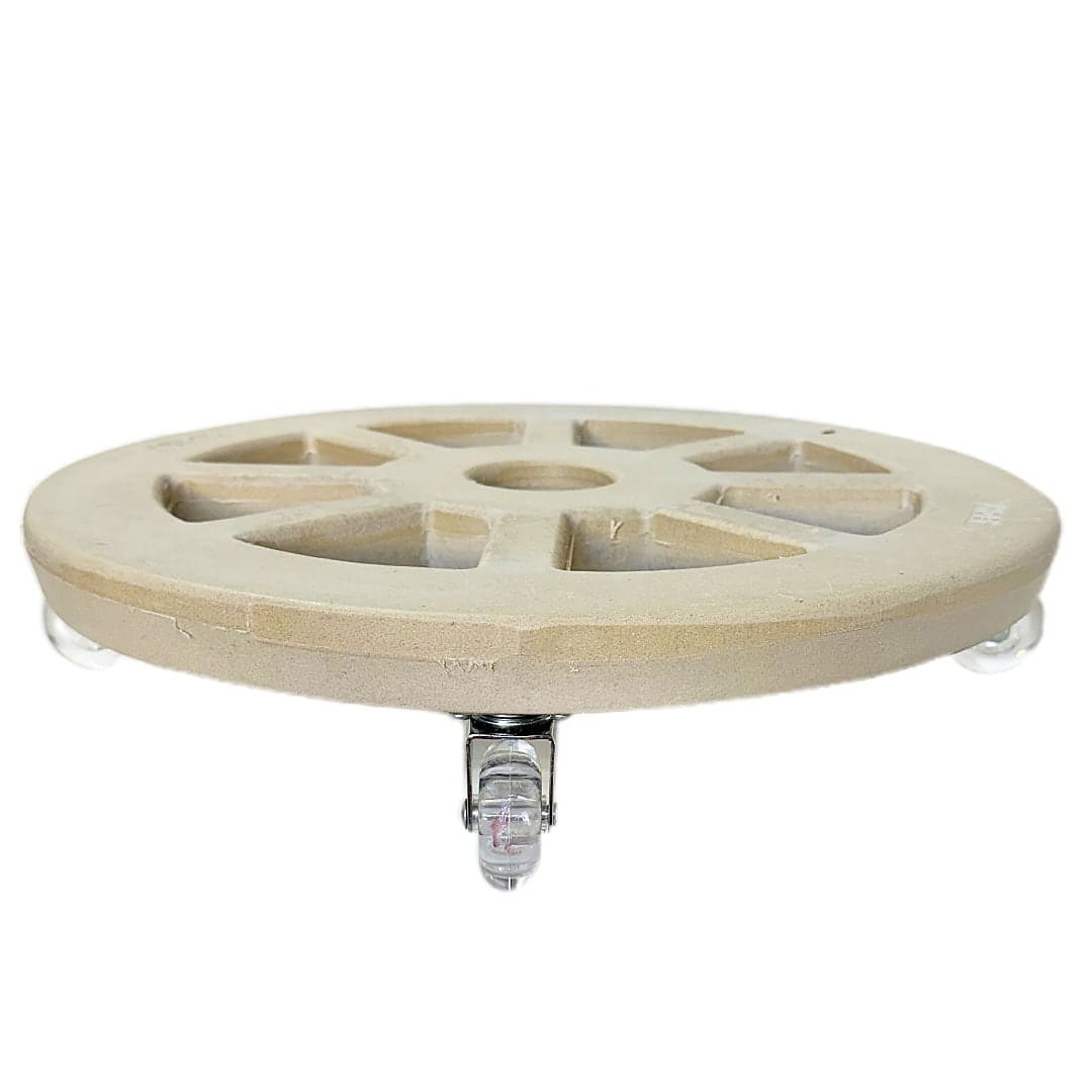 Suporte com Rodas de Silicone para Vasos Redondos