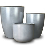 Kit 3 Vasos Polietileno Cone + Bacia