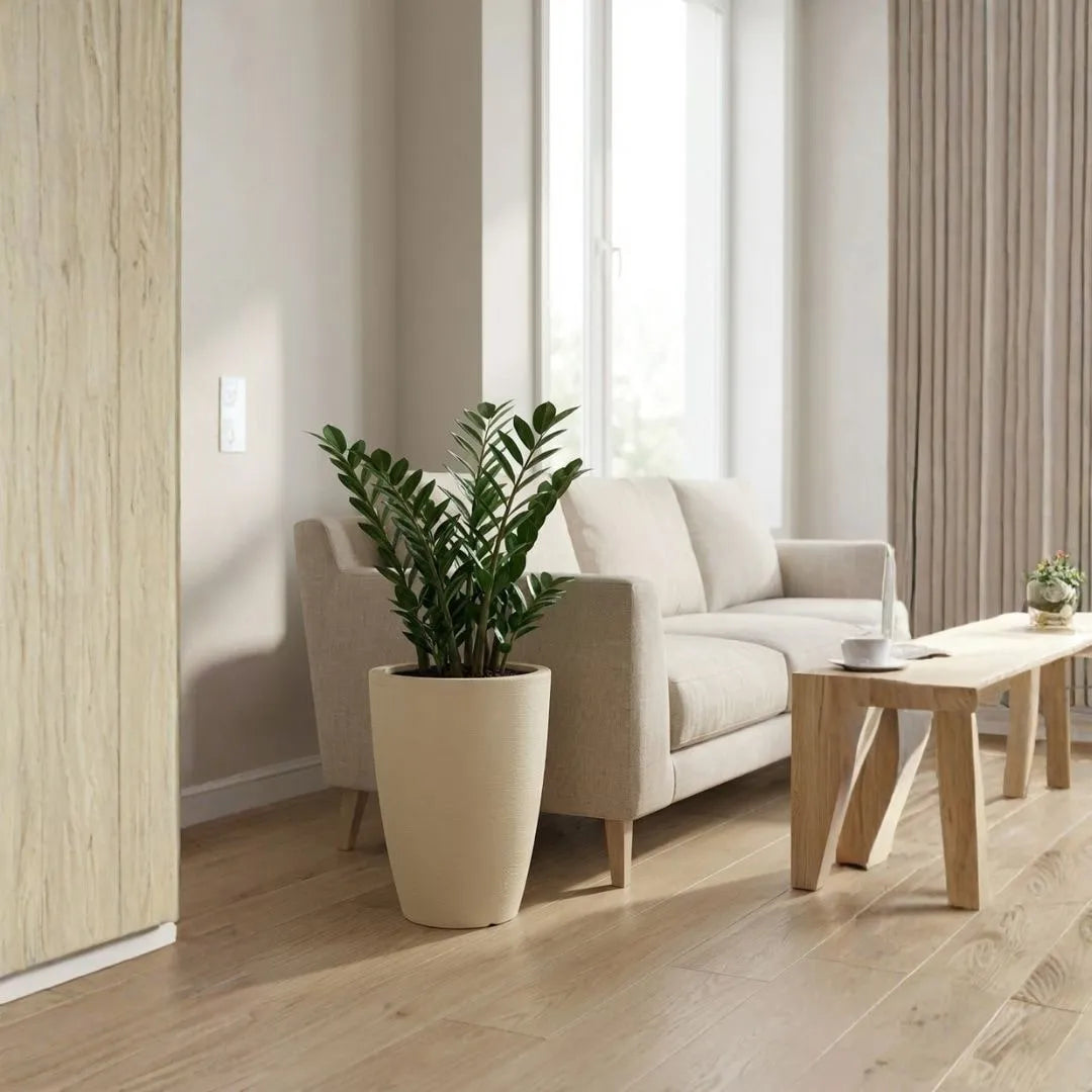 Vaso Pequim em Polietileno Texturizado 41x32cm