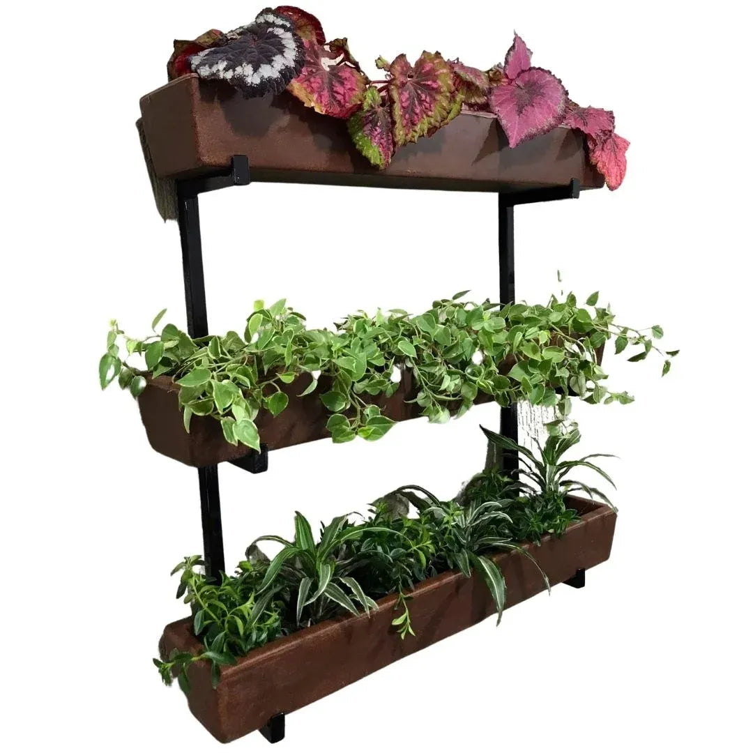 Suporte Jardim Vertical com Jardineira