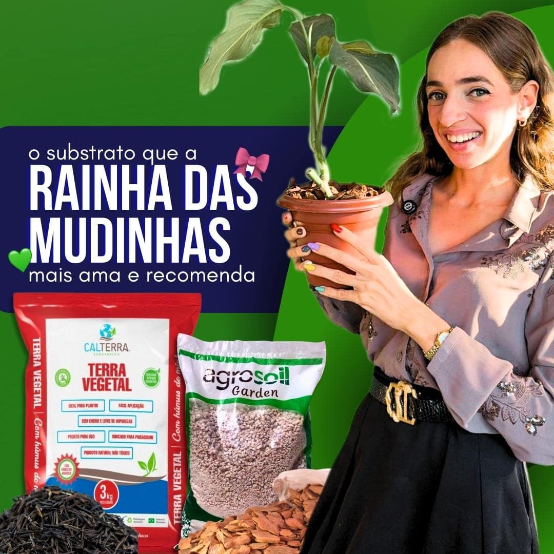 Kit da Carina Para Plantio de Mudinhas - O Melhor Substrato