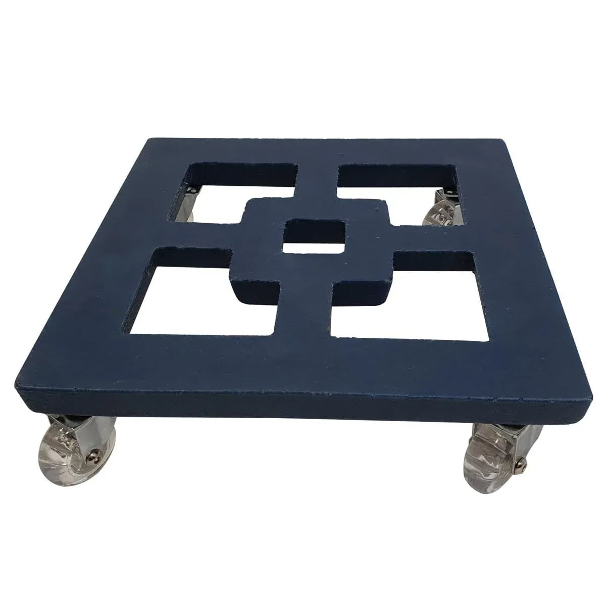 Suporte com Rodas de Silicone para Vasos Quadrados