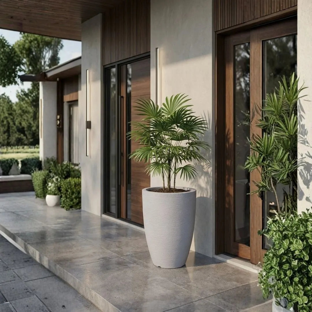 Vaso Pequim em Polietileno Texturizado 52x39cm