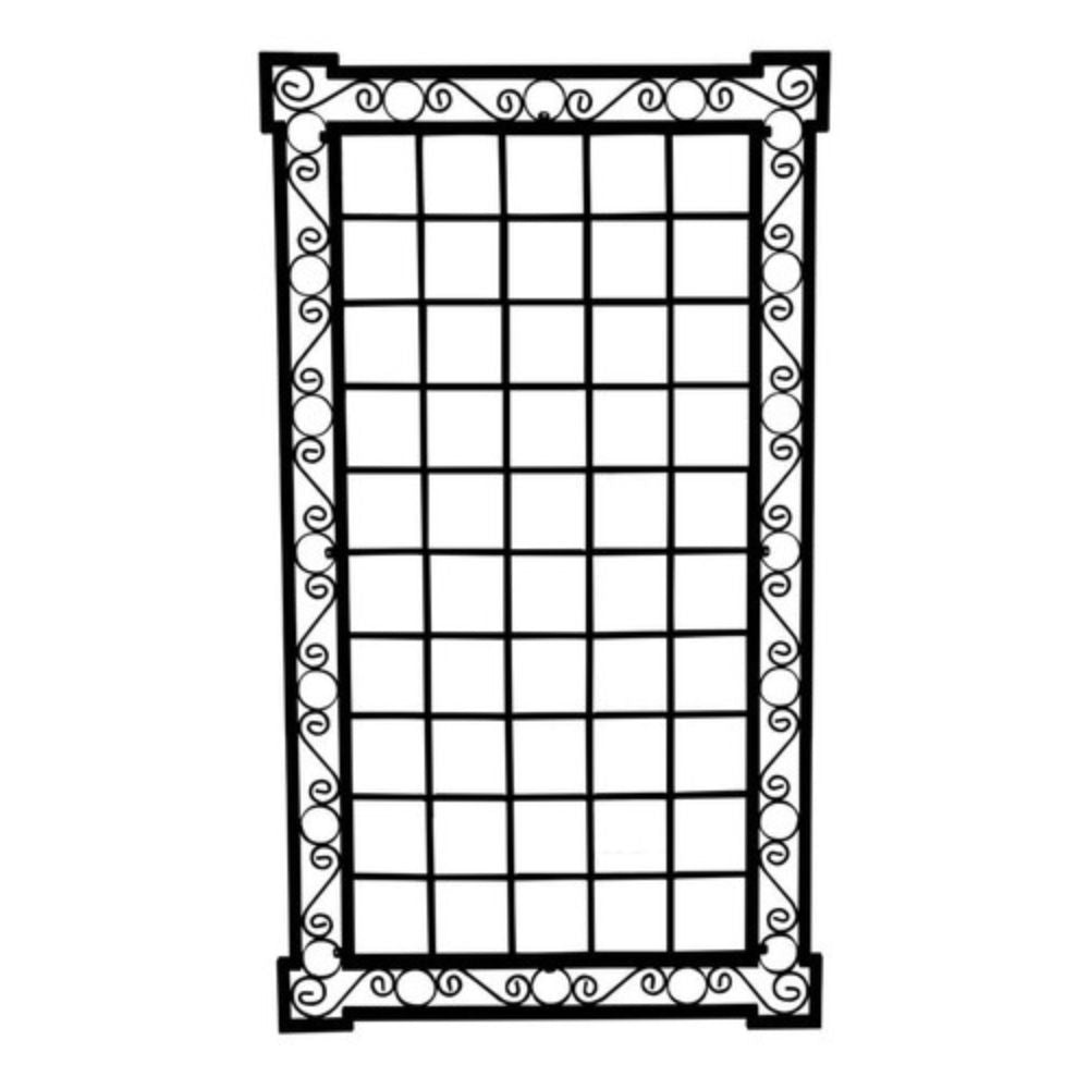 Painel Colonial de Parede em Ferro para Jardim Vertical 98x173cm