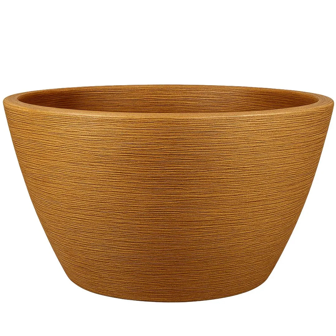 Vaso Bacia Pequim Texturizado em Polietileno 52cm