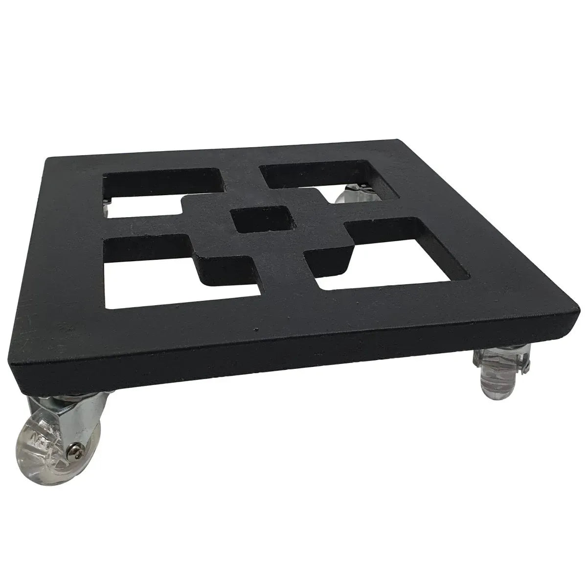 Suporte com Rodas de Silicone para Vasos Quadrados