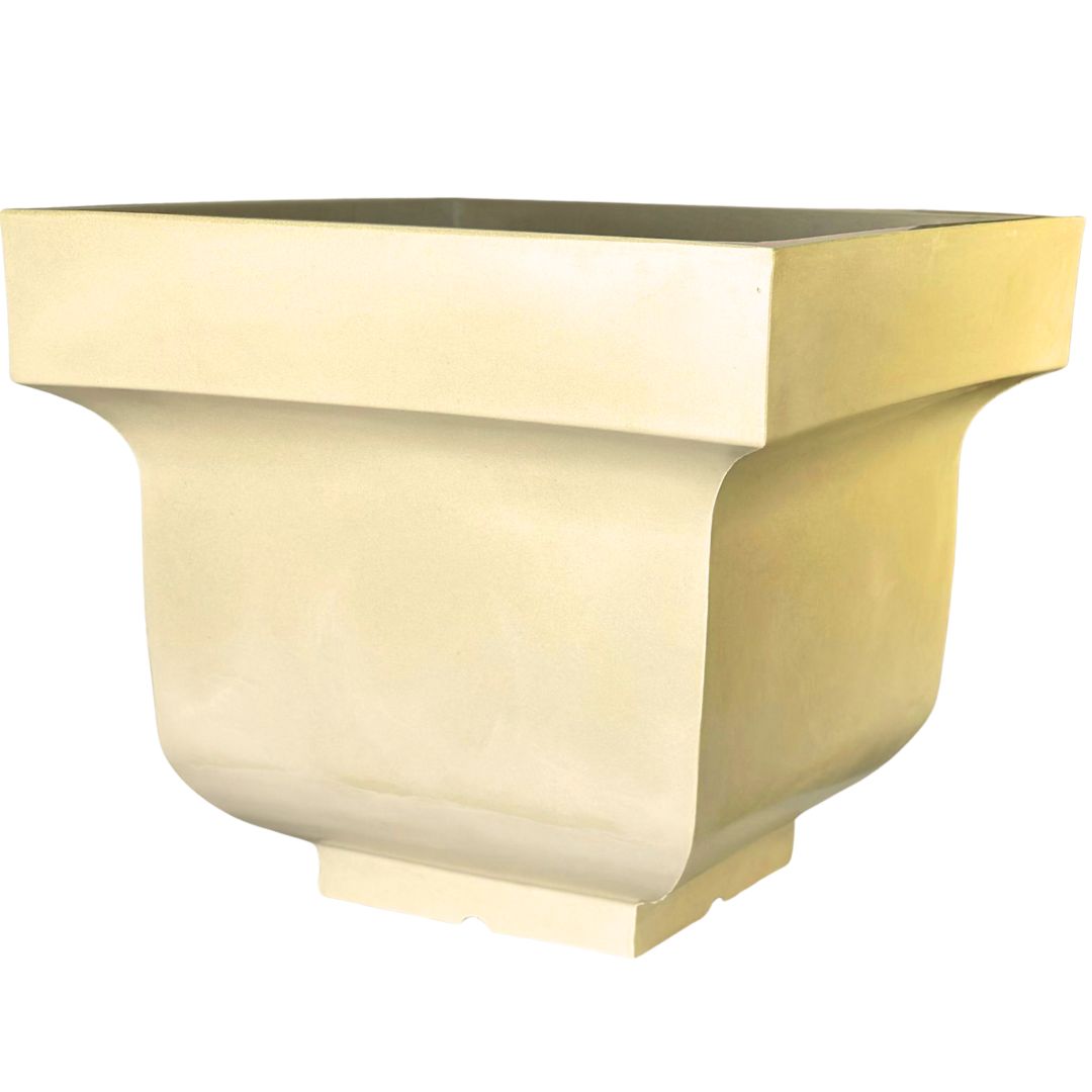 Vaso Siena em Polietileno com Bordas Curvadas