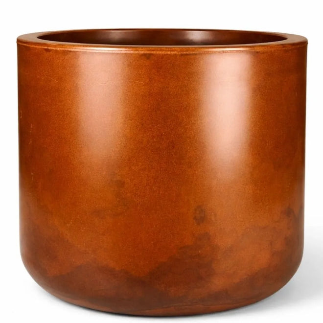 Vaso Cilíndrico Linha Doha em Polietileno